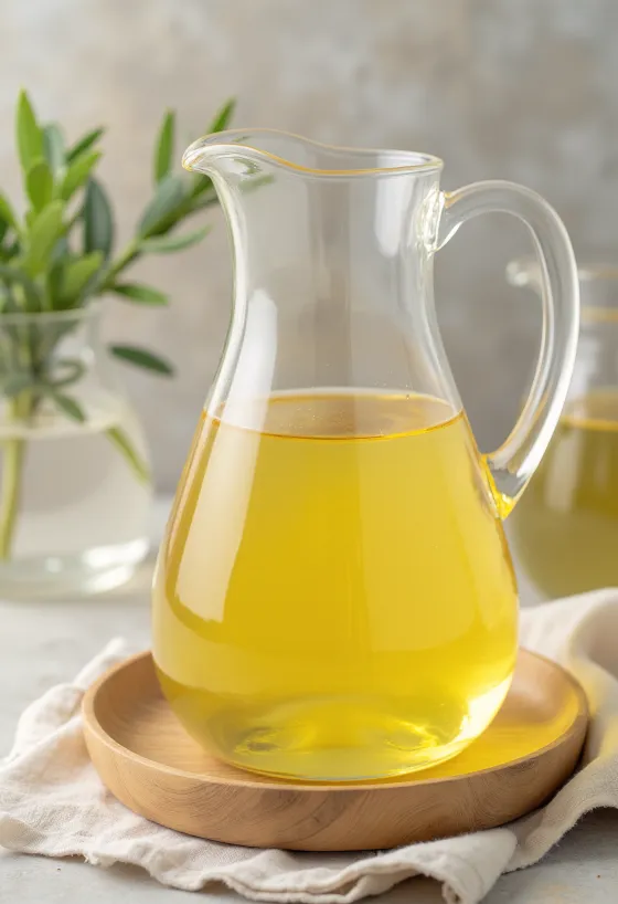 Raffinerad palmolja i skål