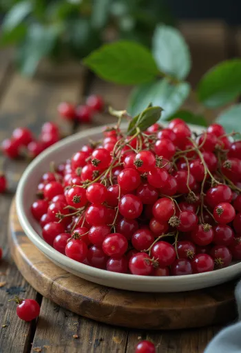 Druvfläderbär, klarröd färg och lätt glansig yta