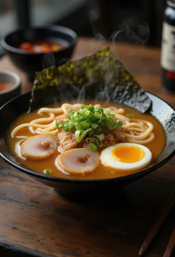 Chashu ramen serverad