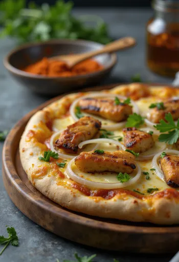 Pizza Ghanaian Style serverad