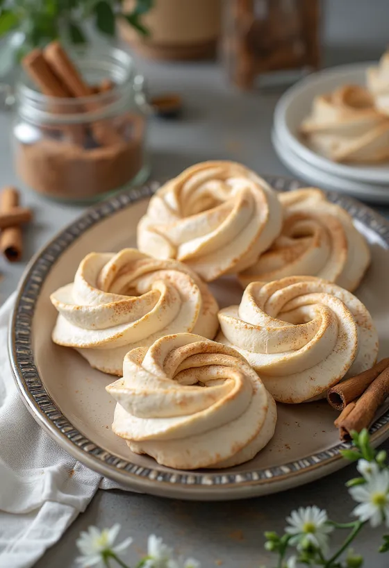 Kanelmarängkransar på plåt