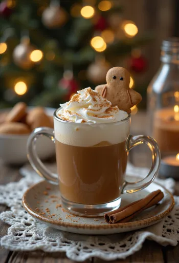 Cider med pepparkakssmak serverad i glas