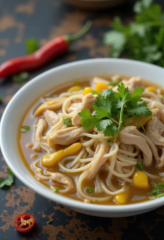 Pho Ga vietnamesisk kycklingsoppa