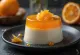 Mandarin panna cotta i glas