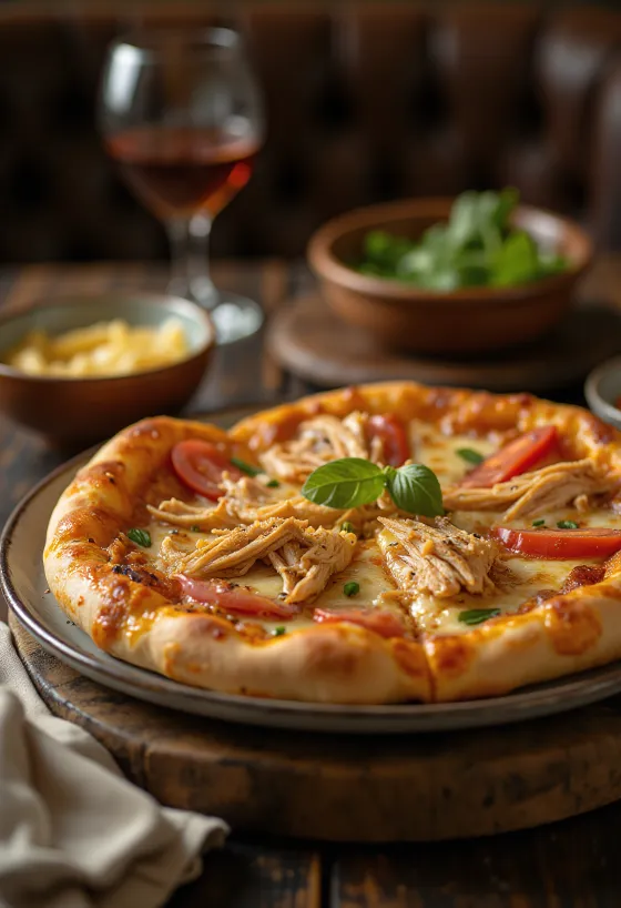 Pizza Nigérienne serverad