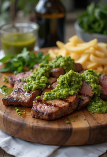 Churrasco steak serverad