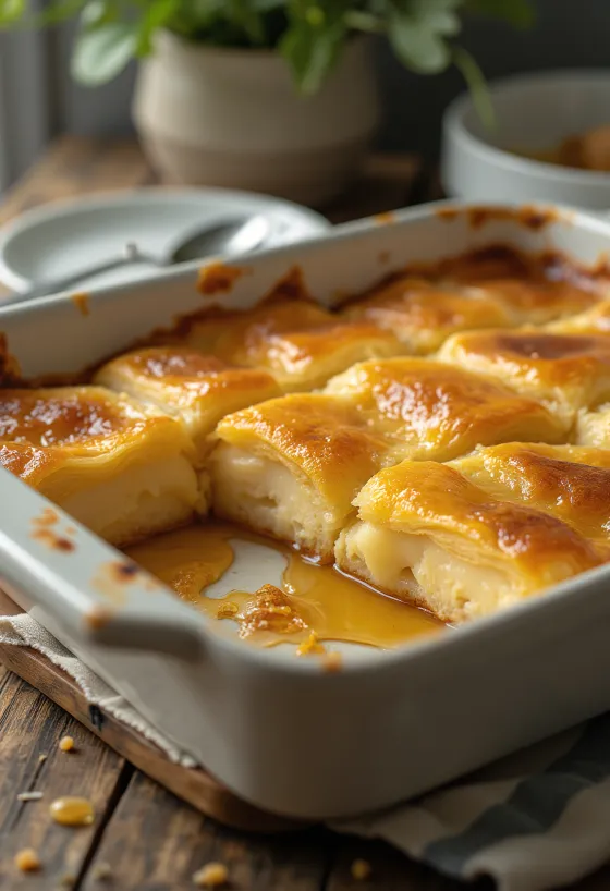 Glutenfri galaktoboureko i ugnsform