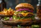 Spicy jalapeño burger serverad