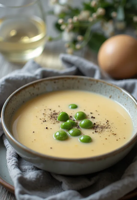 Krämig bisque, rik gräddig soppa