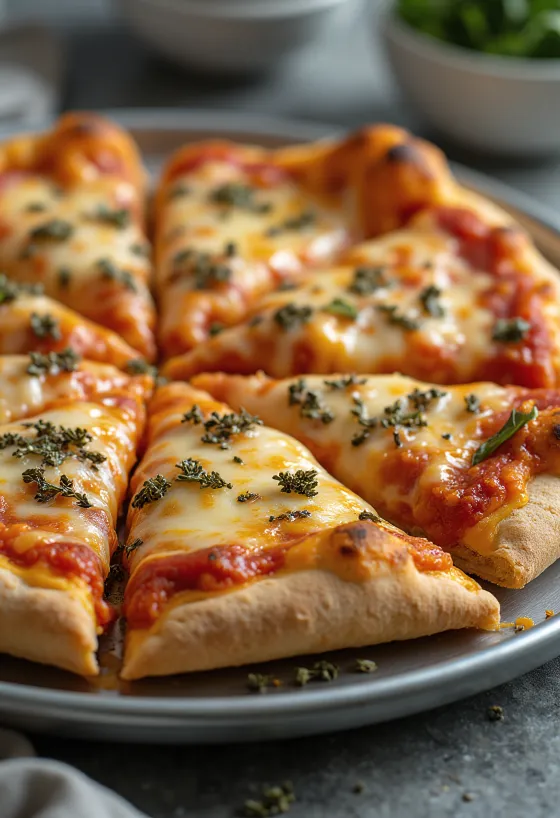 St. Louis Style Pizza med tunn botten och Provel-ost