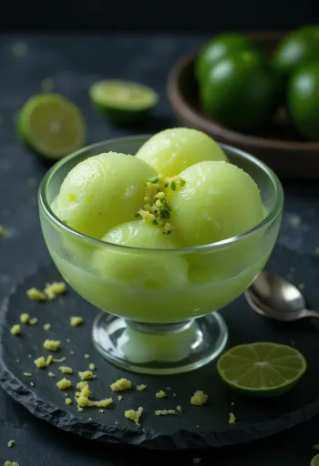 Limesorbet