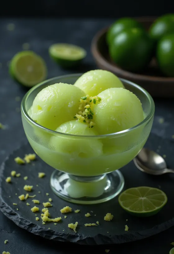 Limesorbet
