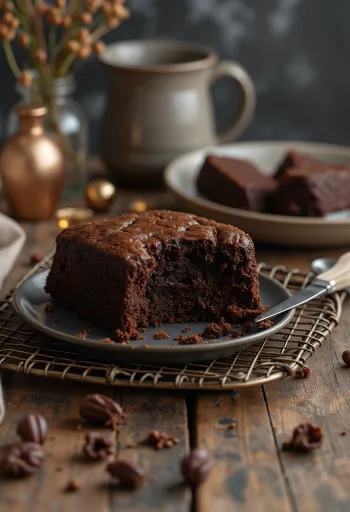 Hemgjord chokladtårta