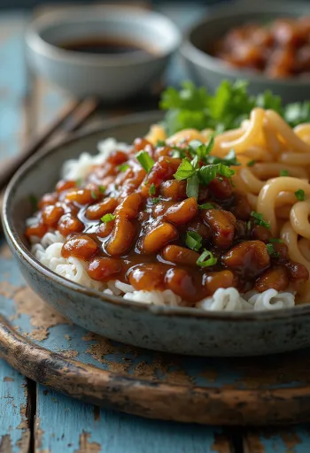 Hoisinsås serverad med asiatiska rätter