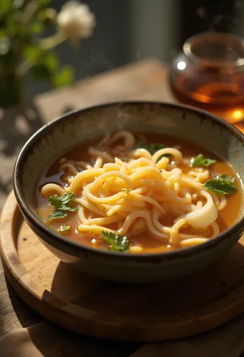 Surstark sås serverad med ris