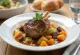 Osso Buco serverad med grönsaksragu, rika smaker