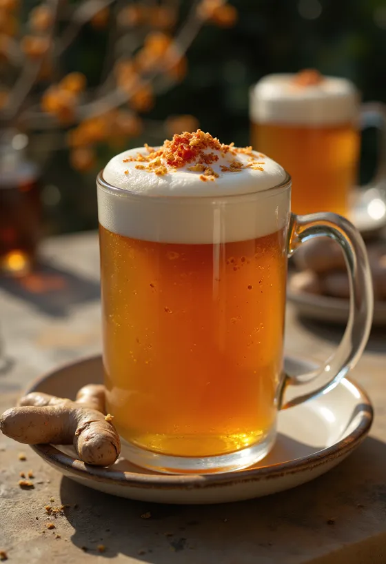 Eldig kryddcider serverat i glas