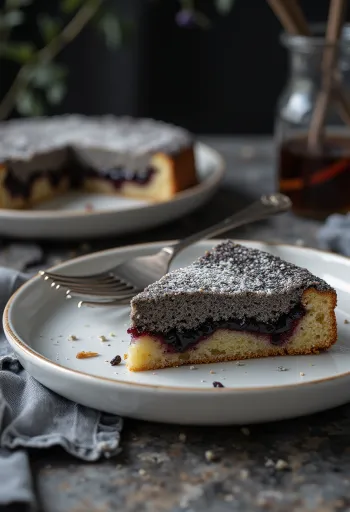 Klassisk vallmofrötårta