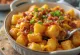 BBQ ostpotatis serverad