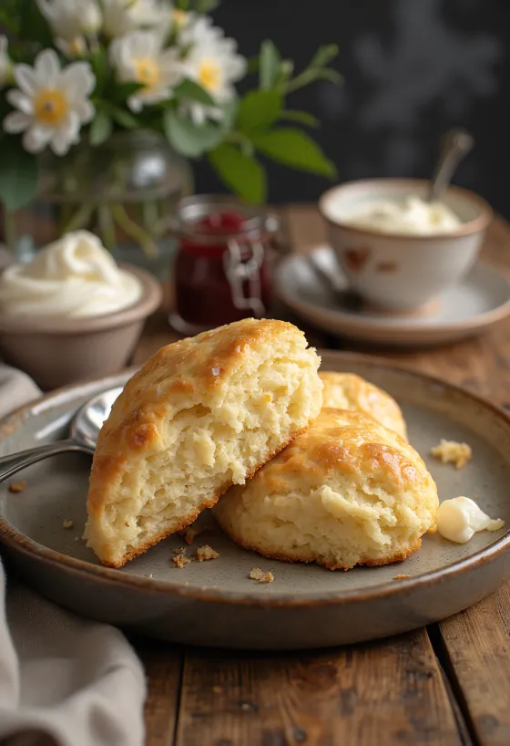 Vaniljscones serverade