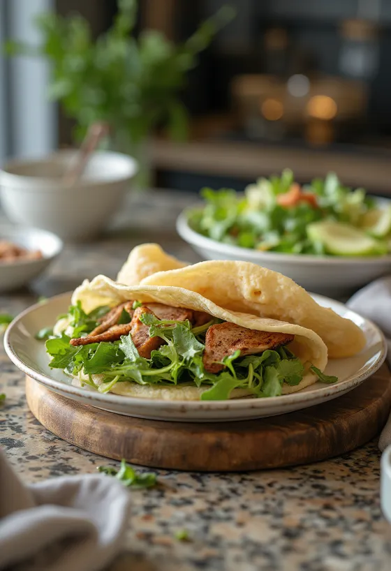 Hemgjord glutenfri wrap