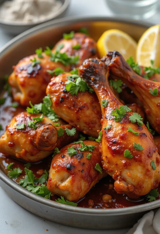 Tandoorikyckling serverad med naanbröd och sallad