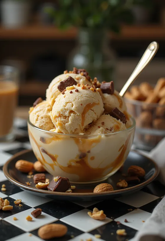Snickersglass serverad