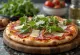 Pizza con Speck e Rucola med speckskinka och färsk ruccola
