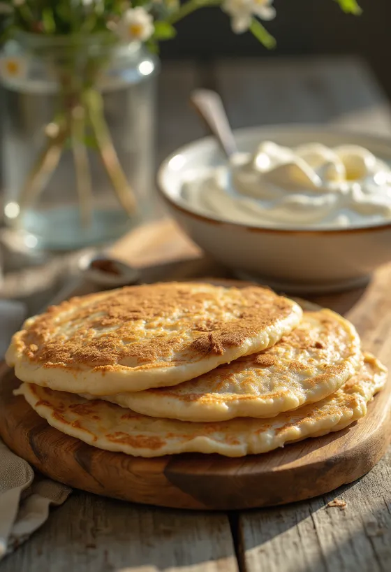 Nygräddad havrepannkaka