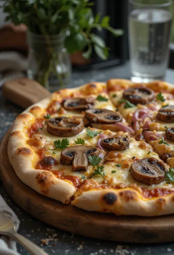 Sibirisk pizza med viltkött