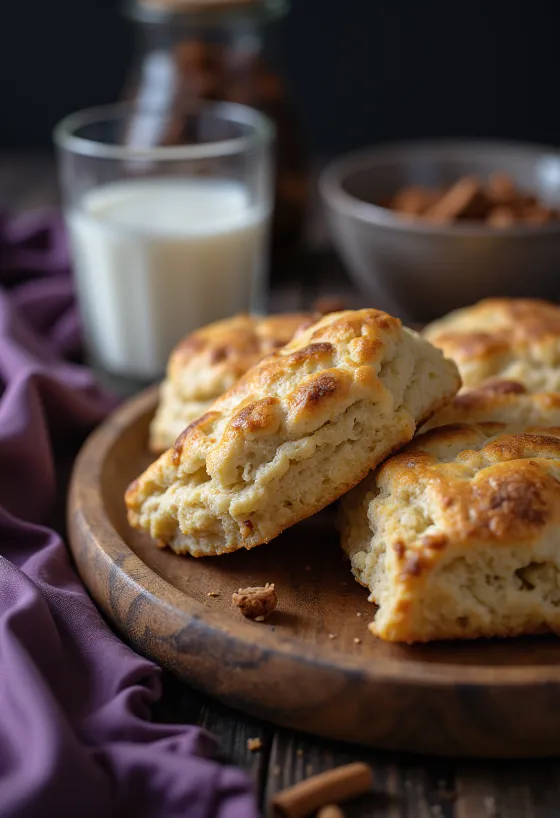 Kanelscones serverad