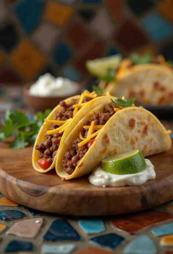 Dubbel taco serverad