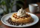 Kaffevåffla serverad