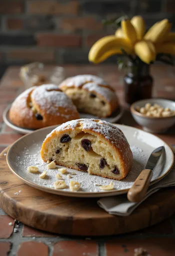 Bananstollen serverad