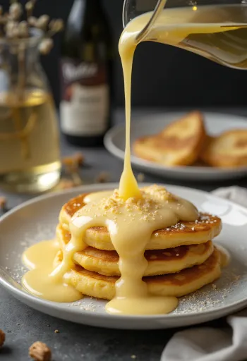 Serverad Fonduepannkaka