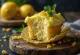 Nygräddade citron- och basilikacupcakes