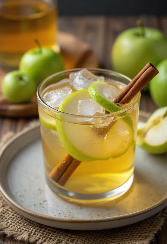 Fransk Calvadoscider nyserverad