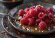 BBQ-grillade hallon serverade