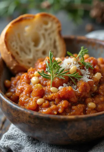 Pesto rosso serverad