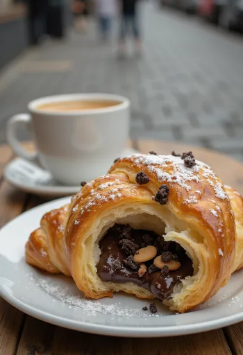 Cookie croissant serverad