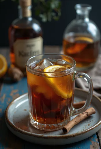 Grog serverad i glas