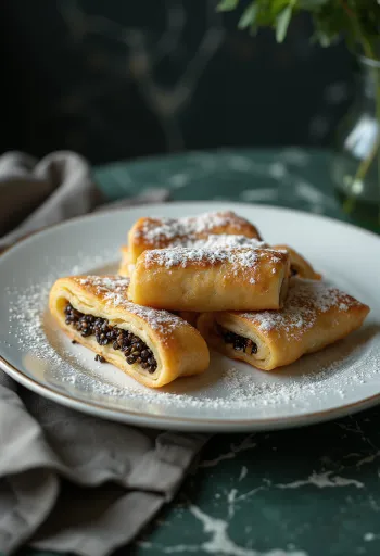 Vallmofröpannkaka nygräddad