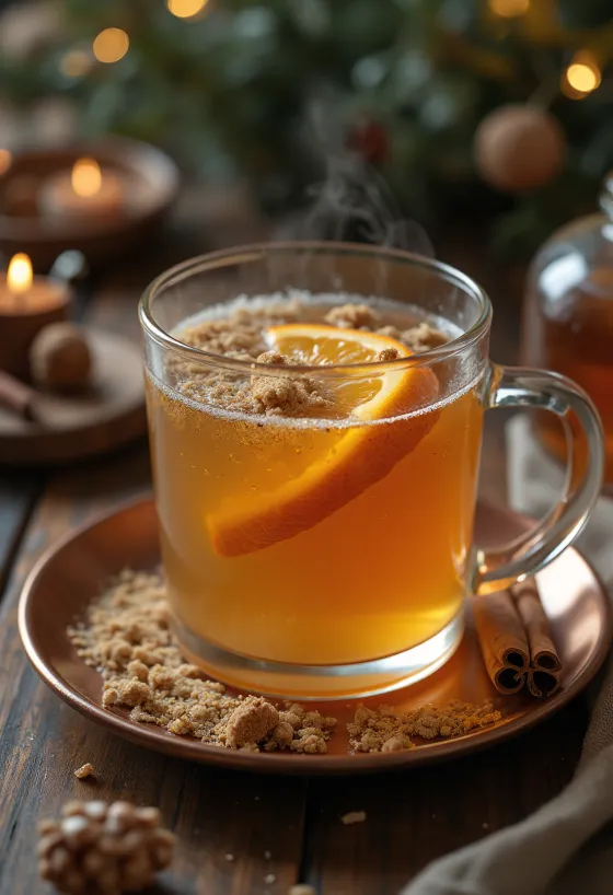 Muskotcider i mugg