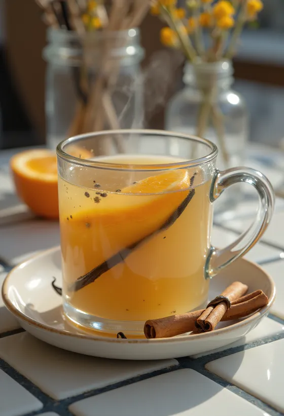 Vaniljcider i mugg