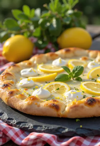 Pizza al Limone serverad