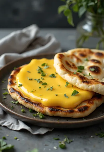 Pudding-naan serverad