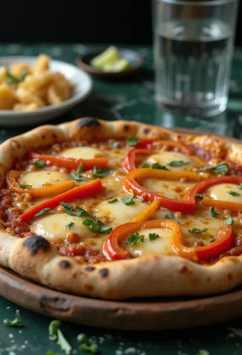 Pizza Chilena serverad