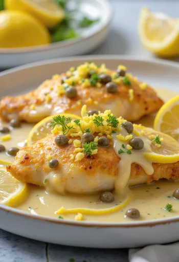 Piccata al Limone, citronkyckling med kaprissås