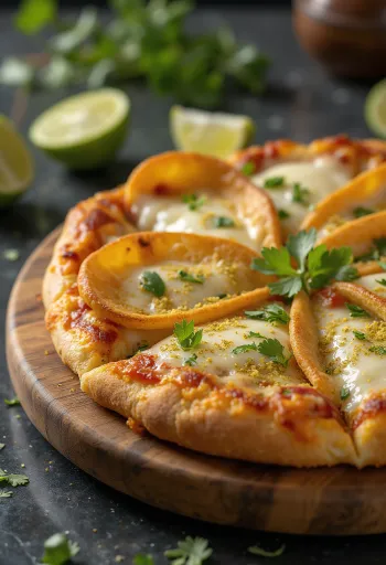 Pizza Costarricense serverad