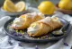 Cannoli med lavendel och citron serverade